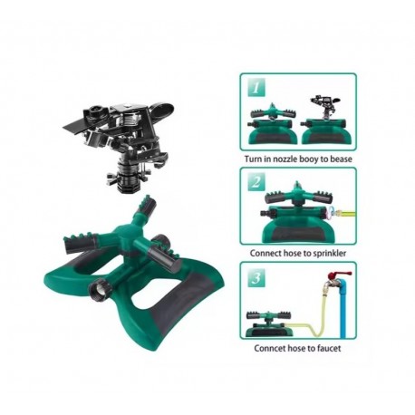 Вращающийся регулируемый садовый разбрызгиватель для сада-2