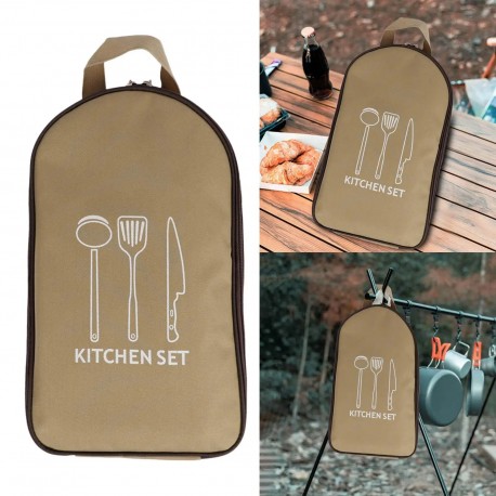 Сумка-органайзер KITCHEN SET для кухонной утвари для отдыха на природе, кемпинга  оптом-4