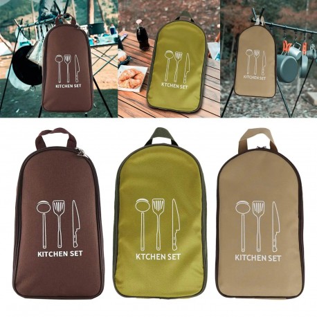 Сумка-органайзер KITCHEN SET для кухонной утвари для отдыха на природе, кемпинга  оптом-5