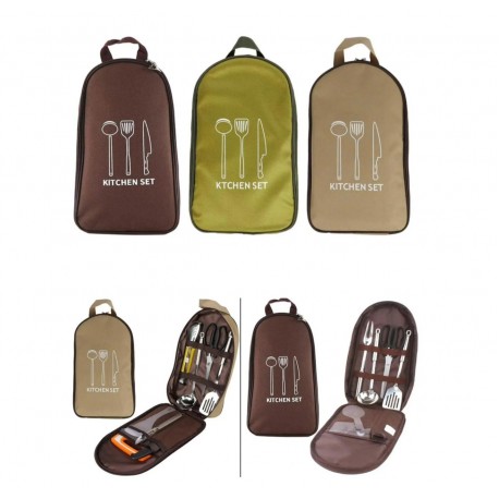 Сумка-органайзер KITCHEN SET для кухонной утвари для отдыха на природе, кемпинга  оптом-2
