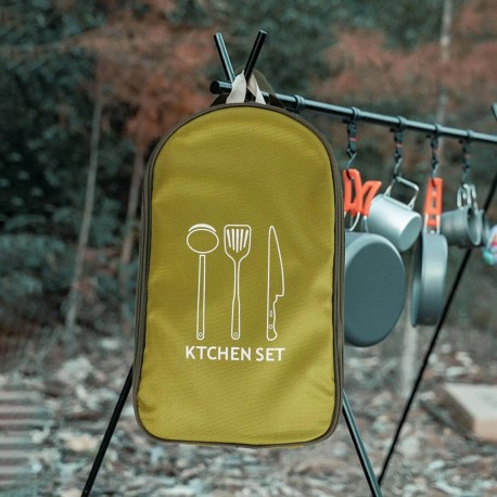 Сумка-органайзер KITCHEN SET для кухонной утвари для отдыха на природе, кемпинга  оптом-8