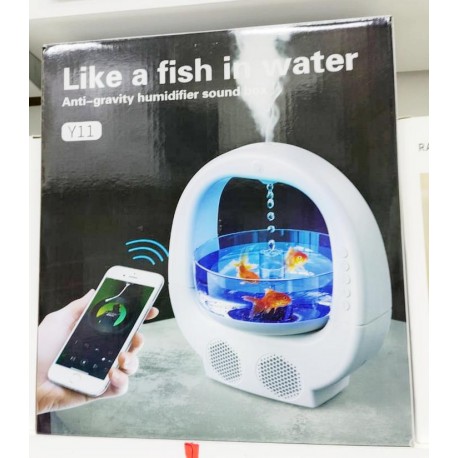 Антигравитационный музыкальный увлажнитель воздуха Как рыба в воде 1 л  оптом-2