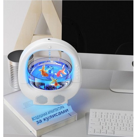 Антигравитационный музыкальный увлажнитель воздуха Как рыба в воде 1 л  оптом-3