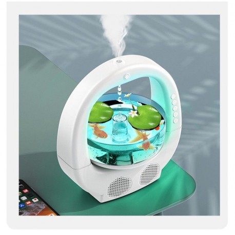 Антигравитационный музыкальный увлажнитель воздуха Как рыба в воде 1 л  оптом-6