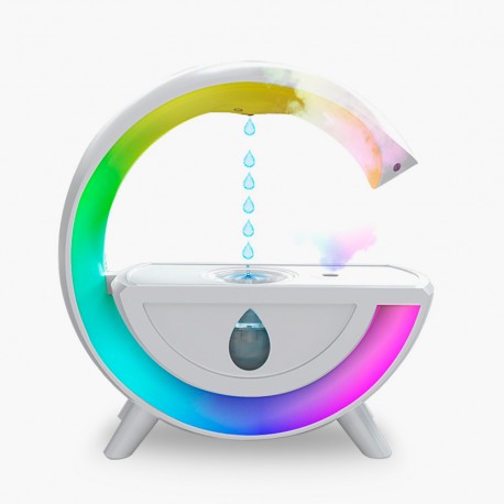 Антигравитационный увлажнитель воздуха система ультразвукового испарения 350 мл  оптом-3