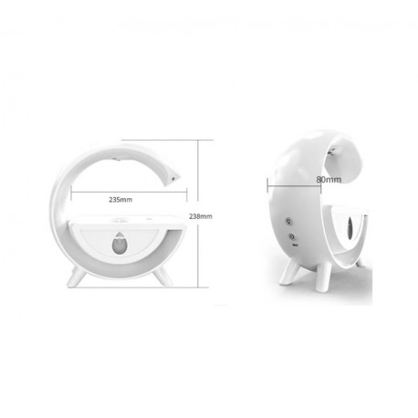 Антигравитационный увлажнитель воздуха система ультразвукового испарения 350 мл  оптом-4