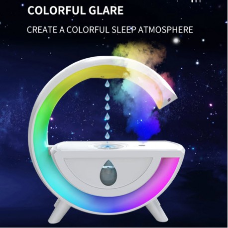 Антигравитационный увлажнитель воздуха система ультразвукового испарения 350 мл  оптом-6