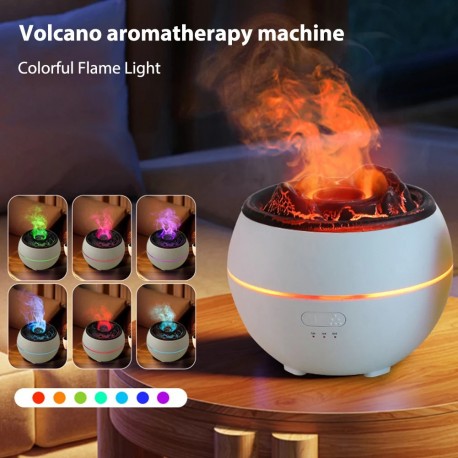 Ароматический Диффузор Вулканическое пламя A13 VOLCANO AROMATHERAPY DIFFUSER 360 мл  оптом-7