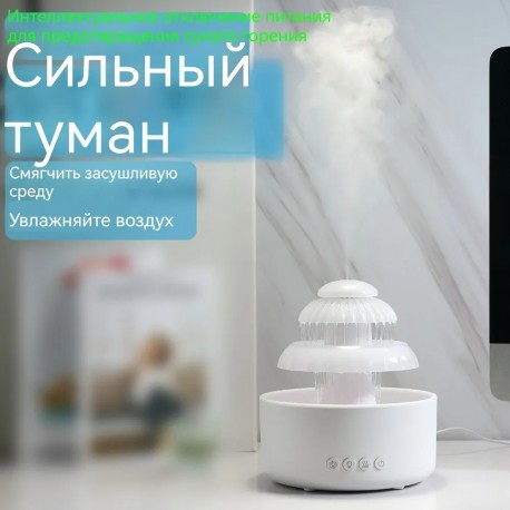 Увлажнитель воздуха, ароматический диффузор Фонтан, 600 мл  оптом-4