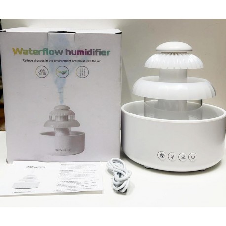 Увлажнитель воздуха, ароматический диффузор Фонтан, 600 мл  оптом-2