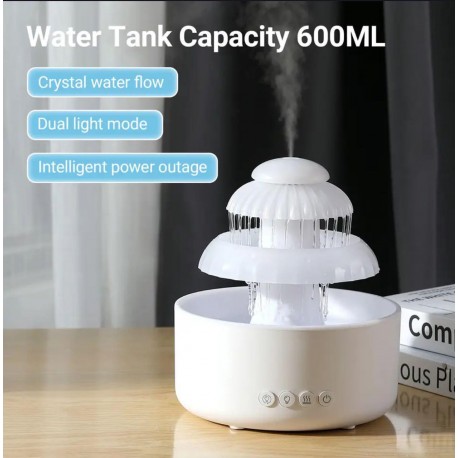 Увлажнитель воздуха, ароматический диффузор Фонтан, 600 мл  оптом-8