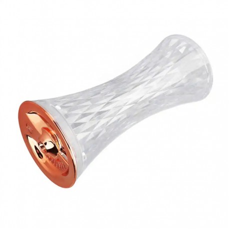 Мини-увлажнитель воздуха ХРУСТАЛЬНАЯ ВАЗА для бара с распылителем эфирного масла USB-зарядка 270 мл  оптом-4