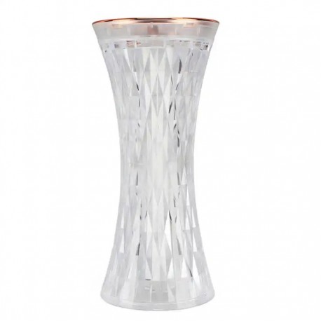 Мини-увлажнитель воздуха ХРУСТАЛЬНАЯ ВАЗА для бара с распылителем эфирного масла USB-зарядка 270 мл  оптом