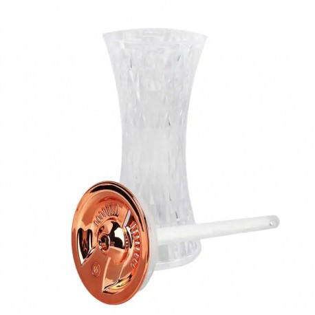 Мини-увлажнитель воздуха ХРУСТАЛЬНАЯ ВАЗА для бара с распылителем эфирного масла USB-зарядка 270 мл  оптом-6