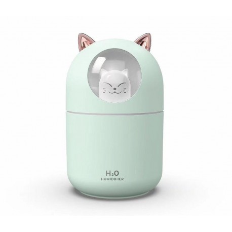 Мини увлажнитель воздуха и ночник HUMIDIFIER - Кот  оптом-1