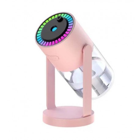 Портативный поворотный мини увлажнитель воздуха с LED подсветкой Humidifier  оптом-2