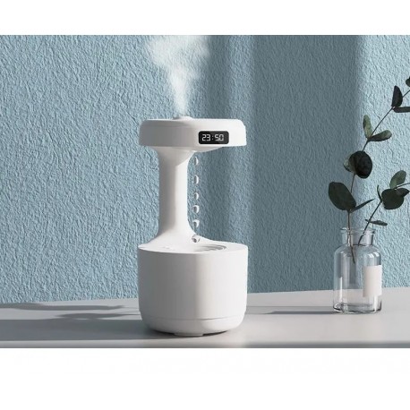 Настольный Ультразвуковой Увлажнитель Воздуха с часами 800 мл  оптом-7