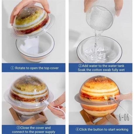 Ночник - увлажнитель Планета  оптом-3