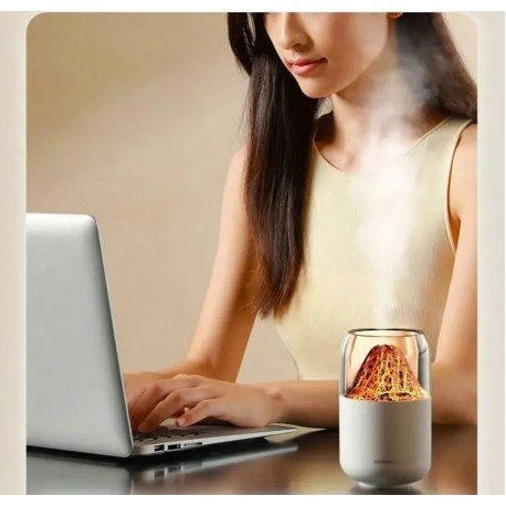 Портативный Паровой Увлажнитель Воздуха Вулкан 300 мл  оптом-8