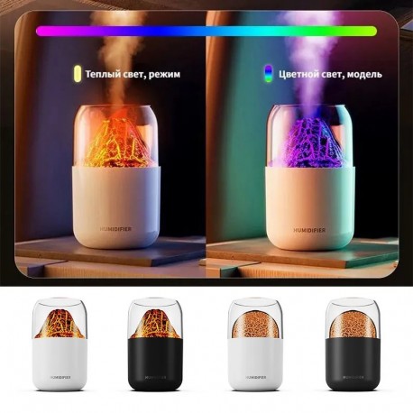 Портативный Паровой Увлажнитель Воздуха Вулкан 300 мл  оптом-5