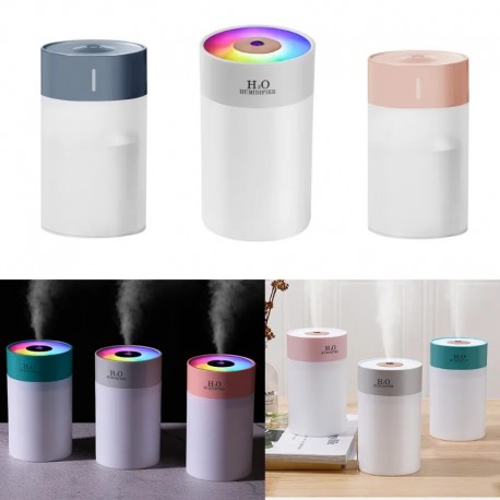 Портативный ультразвуковой увлажнитель-ароматизатор воздуха, 260 мл с 3 режимами тумана  оптом-2
