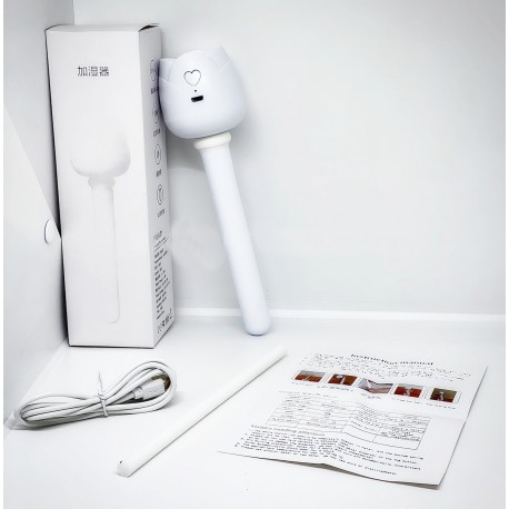 Портативный ультразвуковой увлажнитель воздуха USB на ножке  оптом-4