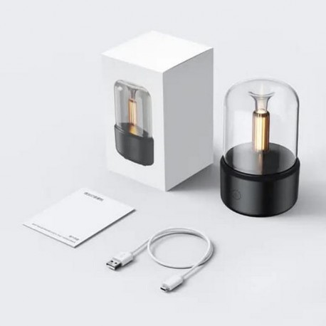 Портативный увлажнитель воздуха Свеча 3 в 1 USB с имитацией 4,5 Вт 120 мл  оптом-1