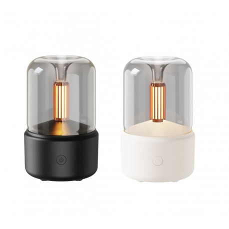 Портативный увлажнитель воздуха Свеча 3 в 1 USB с имитацией 4,5 Вт 120 мл  оптом