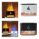 Увлажнитель воздуха аромадиффузор AROMA DIFFUSER с подсветкой, солью и эффектом пламени 13 х 19 см  оптом