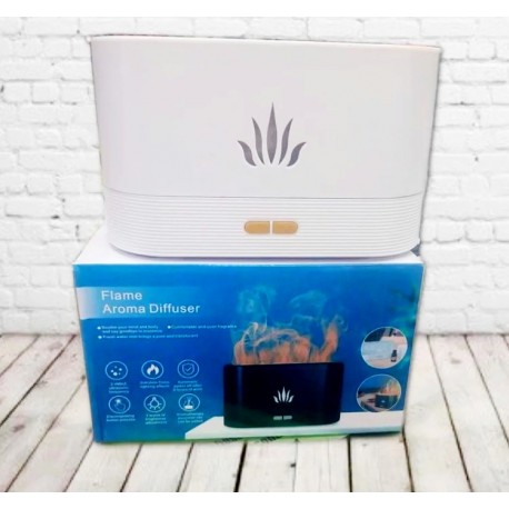 Увлажнитель воздуха Flame Aroma Diffuser AGM Shopp ультразвуковой с эффектом пламени 180 мл  оптом-2