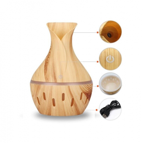 Увлажнитель воздуха и арома-диффузор Essential Oil Diffuser  оптом-3