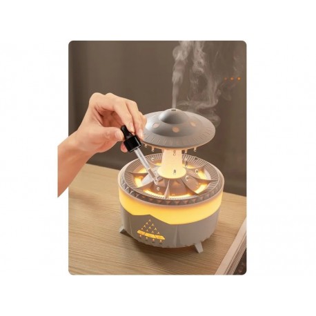 Увлажнитель воздуха и Аромадиффузор в форме Гриба с подсветкой и пультом управления  оптом-5