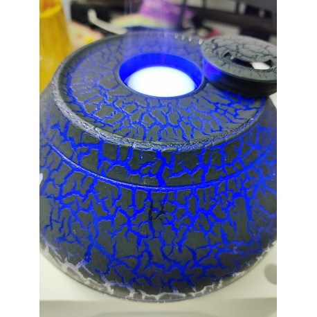 Увлажнитель воздуха Lava Flame для дома с эффектом пламени 130 мл  оптом-4