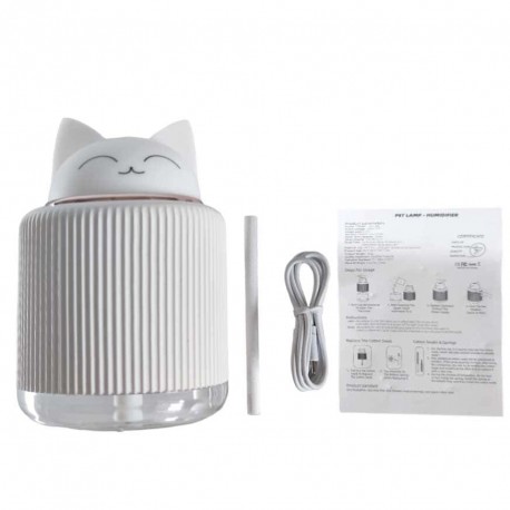 Увлажнитель Воздуха PET LAMP КОТИК 300 мл  оптом-4