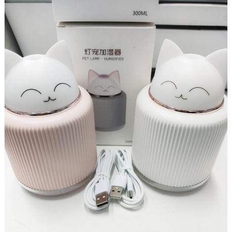Увлажнитель Воздуха PET LAMP КОТИК 300 мл  оптом-8