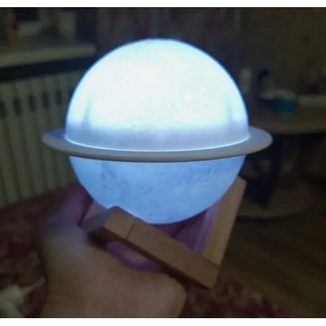 Увлажнитель воздуха Planet Humidifier Юпитер с функцией ночника 200 мл  оптом-4