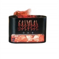 Увлажнитель воздуха аромадиффузор Лаванда с подсветкой и с гималайской солью