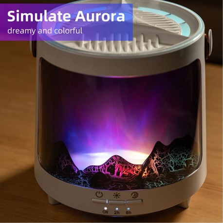 Увлажнитель воздуха Aurora Aroma с эффектом пламени-7
