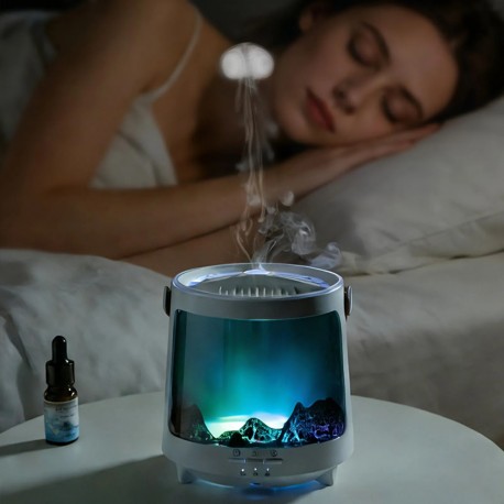 Увлажнитель воздуха Aurora Aroma с эффектом пламени-8