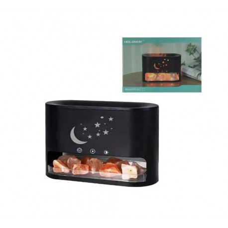 Увлажнитель воздуха Месяц со Звездами КР-022, гималайская соль RGB-1