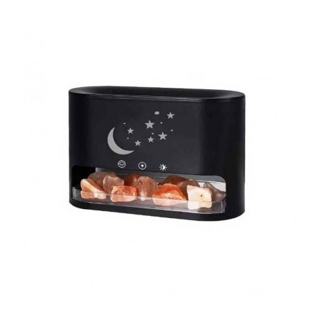 Увлажнитель воздуха Месяц со Звездами КР-022, гималайская соль RGB