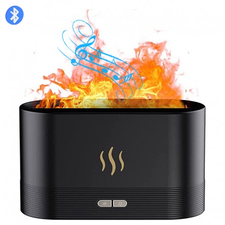 Увлажнитель воздуха с имитацией пламени Flame  оптом-5