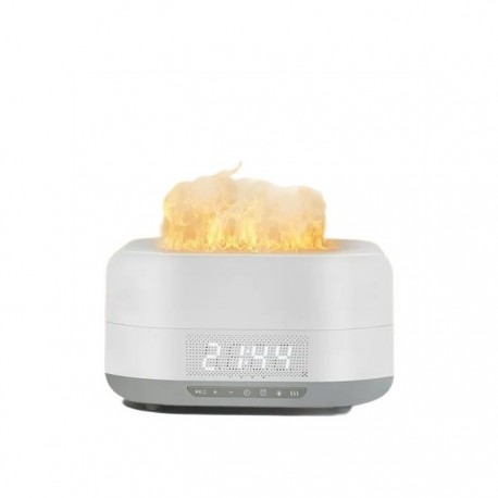 Увлажнитель воздуха Живое Пламя многофункциональный ультразвуковой 400 мл с часами  оптом-2