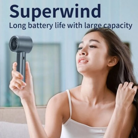 Портативный ручной мини-вентилятор М11 с зарядкой от USB оптом-5