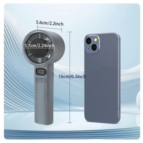 Портативный ручной мини-вентилятор М11 с зарядкой от USB оптом-4