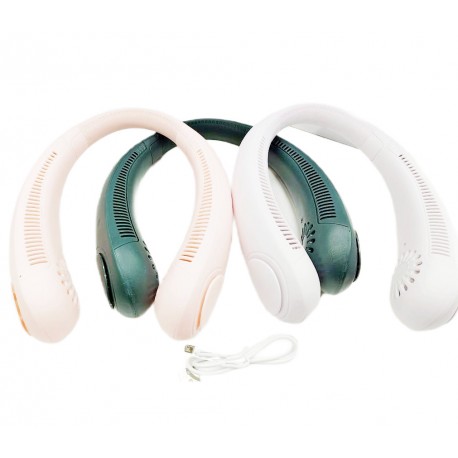 Портативный вентилятор на шею с 22 отверстиями  оптом-3