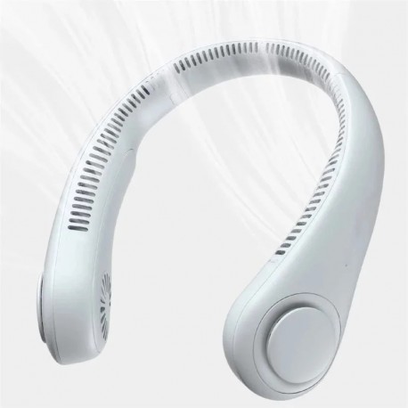 Портативный вентилятор на шею с 22 отверстиями  оптом-4