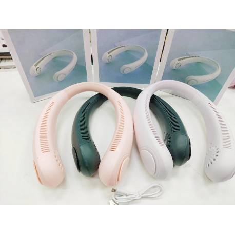 Портативный вентилятор на шею с 22 отверстиями  оптом-5