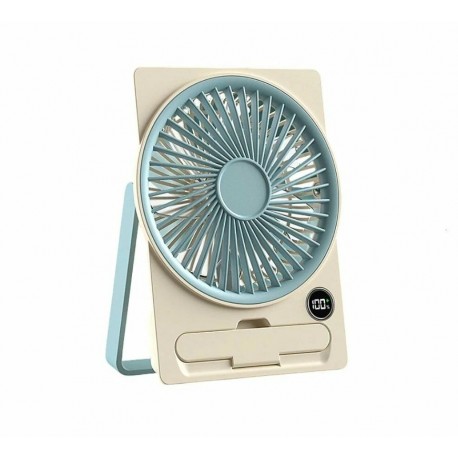 Вентилятор Ultra-thin Desk Fan с электронным дисплеем