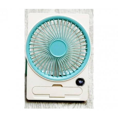 Вентилятор Ultra-thin Desk Fan с электронным дисплеем-1